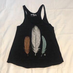 Feather tank top